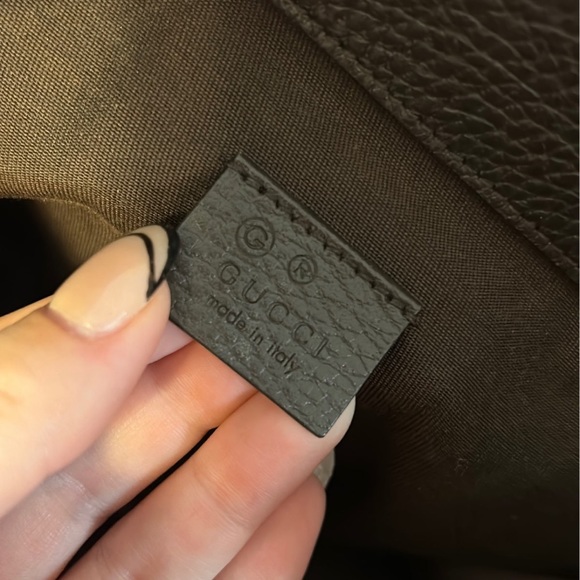 Gucci Brown Monogram Backpack - Picture 3 of 8